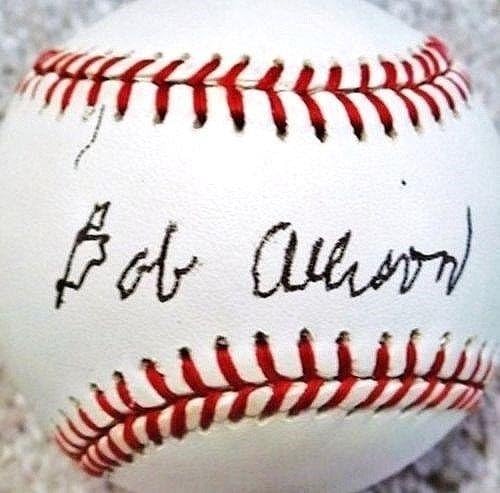 Боб Елисън (ум.1995) (той пак Рой 1959 - Сенатърс - Близнаци), подписан Oal Baseball Jsa - Бейзболни топки с автографи