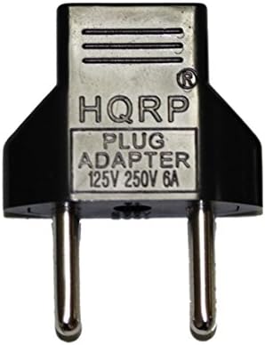 Зарядно устройство ac адаптер HQRP, Съвместимо с Eton NSP101WXGR Scorpion ll, Здрав Многоцелеви Преносим захранващ Кабел за цифрово радио, Адаптер [е в списъка на UL] + Евро-штекерны?