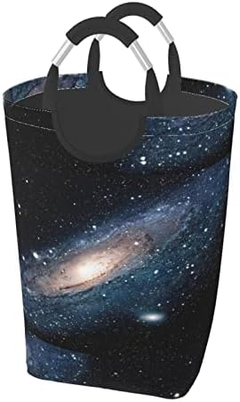Кошница за Дрехи със Звездите на Вселената, Галактиките, Сгъваема Пакет за Мръсни Дрехи, 50 Л, свободно стояща Водоустойчив