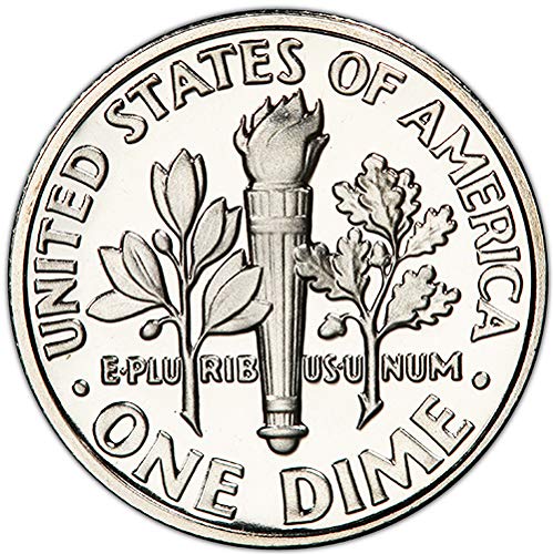 1966 SMS - СЪОБЩЕНИЕ Roosevelt Dime Choice, не Обращавшийся монетен двор на САЩ