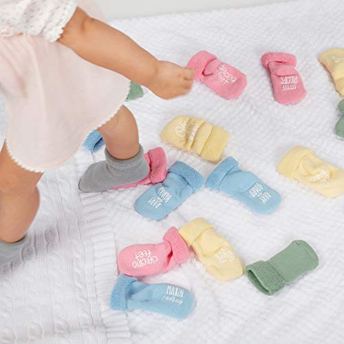 Детски нескользящие чорапи Stephan Глупаво с красиви Надписи, Baby on Board, на 3-12 месеца