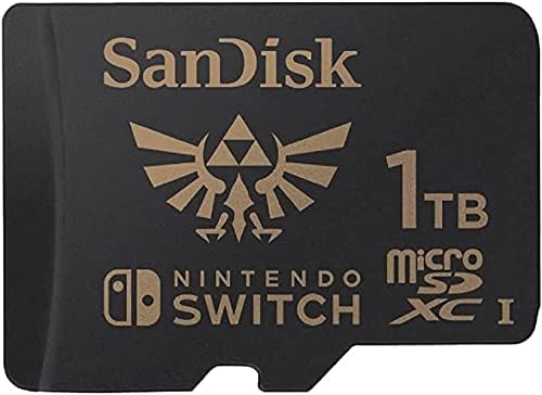 Пясъци microSDXC карта с капацитет 1 TB, лицензирано за Nintendo-Switch - SDSQXAO-1T00-GN6ZN
