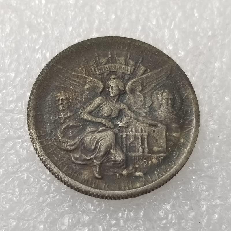 Старинни Занаяти САЩ 1938 D сребърно покритие Монета Копие на Възпоменателни Монети Сребърен Долар 3607