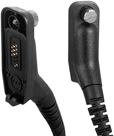 KANMIT 2-Жичен Скрита Акустична Тръба Слушалка Слушалка за Motorola APX4000 APX6000 APX7000 APX8000 XPR6350 XPR6550 XPR7350