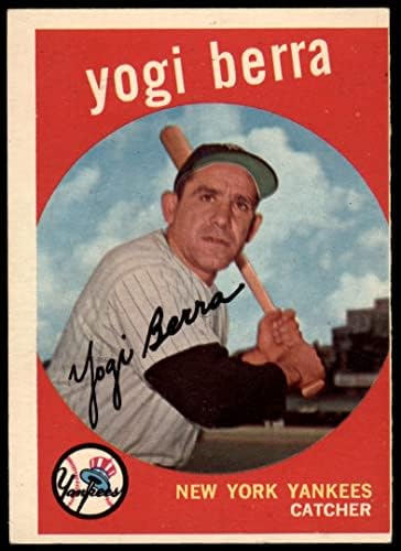 1959 Topps 180 Йога Берра Ню Йорк Янкис (Бейзболна картичка) VG Янкис