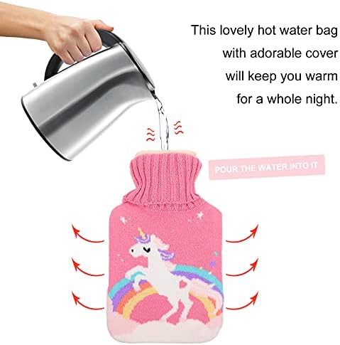 Healifty Детска Бутилка за вода, Детска Бутилка за вода, Детска Бутилка за вода Чанта за топла вода - Бутилка за гореща