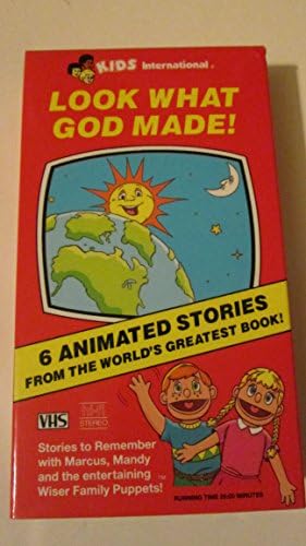 Вижте, Че Бог е създал! 6 Анимационни истории (VHS видео) 1987