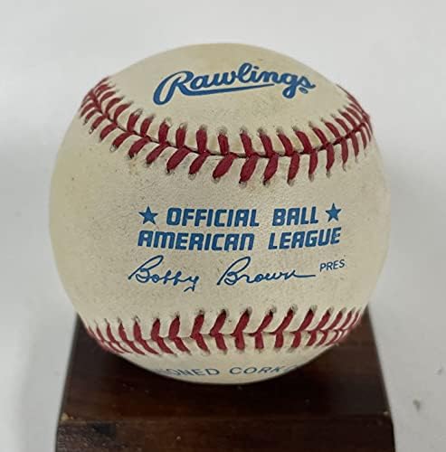 Хуан Гонзалес Подписа Холограми с автограф на Официалната Американска лийг бейзбол (OAL) - COA