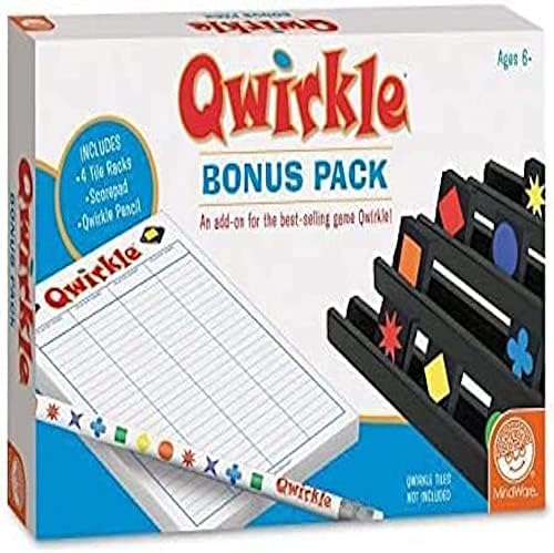 MindWare | Бонус набор от Qwirkle | игра | на Възраст от 8 години | 2-4 играч