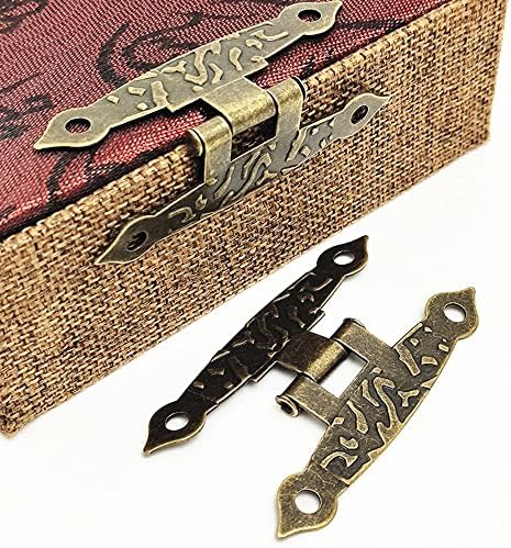 Профили Антикварен Шкаф Ъглов пантите на гардероба Калъф за бижута Поставка Подарък кутия Рамка Калъф Панта - (Цвят: