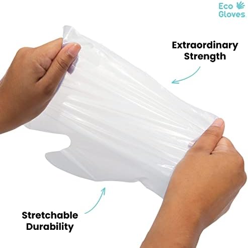 Еко-ръкавици В индивидуална опаковка, Компостируемые ръкавици | На растителна основа и екологично чисти | За защита на