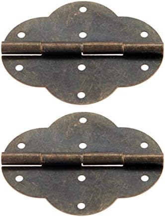 Контур за Дупето на гардероба, Сгъваеми Панти, 2 елемента 69 * 54 мм Стари Мебелни Панти Панти за Дупето Врати и Чекмеджета