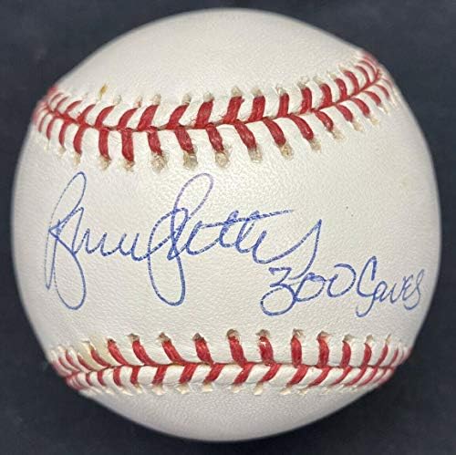 Брус Сутер 300 Сэйвов Подписана бейзболни топки на MLB С Голографией и Автографи