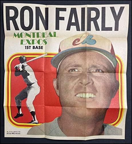 1970 Topps # 10 Ron Fairly Монреальские изложба (Бейзболна картичка) NM / MT Изложения