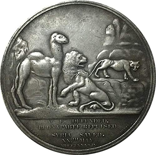 Британската Монета 1799 Г., покрит с Чиста Мед, Сребро, Антични Монети, Колекция Занаяти, Възпоменателна Монета от колекция