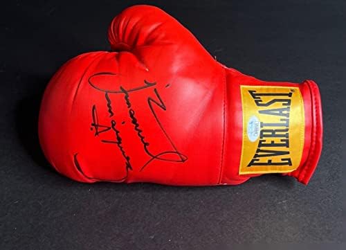 Боксови ръкавици Евърласт с автограф от Хуан Мануел Маркес JSA FF55725 - боксови ръкавици с автограф