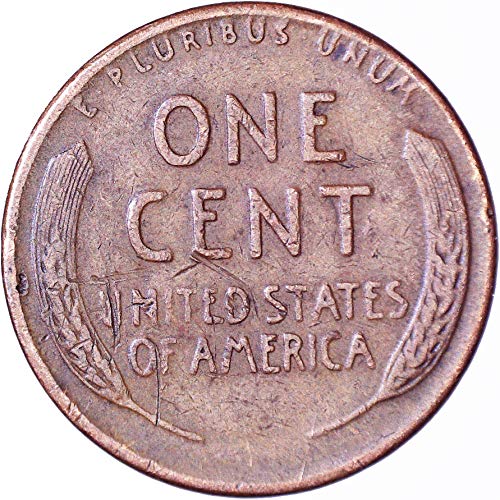 1948 D Линкълн пшеничен цент 1C много добър