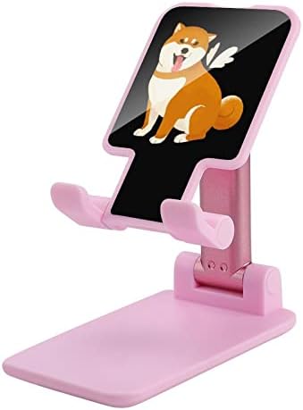 Сладък Поставка за Мобилен Телефон Кучета Shiba-Ин Акита, Регулируема Сгъваем Таблет, Тенис на Притежателя на Телефона,