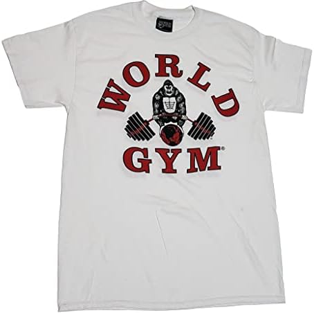 Тениска World Gym W100 С Двустранно Принтом Лого