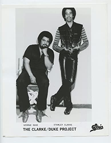 Проект The Clarke/Duke Снимка на Оригиналния Реколта 1981 г., промоция Epic Records