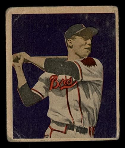1949 Боуман # 17 Ърл Торгесон Бостън Брейвз (Бейзболна картичка) ДОБРИ Брейвз