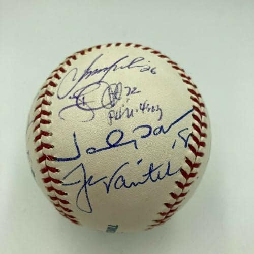 2002 Отбор Бостън Ред Сокс Подписа договор с Висша лига бейзбол с помощта на JSA COA - Бейзболни топки с автографи