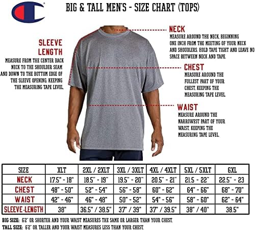 Мъжки блузи Champion Big and Tall с термо подплата – Мъжки руното hoody с цип