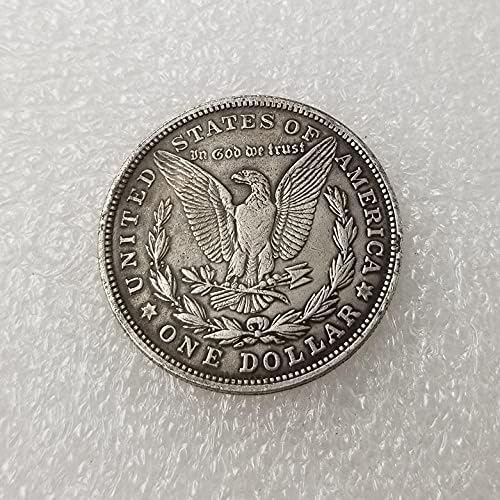 Американски Морган Скитащи Тура Монета 1888 Реплика Рядка Сребърно Покритие Монета Приятели На Семейството Колекционер