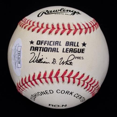 Бари Бондс е Подписала споразумение ONL Baseball JSA COA с Автограф AC57102 - Бейзболни топки с автографи