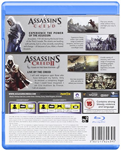 Assassin ' s Creed 1 и 2 - Ubisoft Double Pack (PS3)