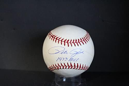 Автограф Пита Роуза (MVP 1973 г.) в бейзбола Auto PSA/DNA AM48743 - Бейзболни топки с автографи