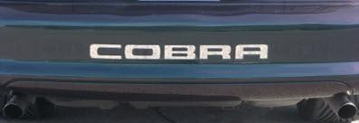 Системни скинове 1996-98 и 01 Ford Mustang Cobra Винил Вмъкване в задната Броня, Етикети с надписи - 56 цвята по избор