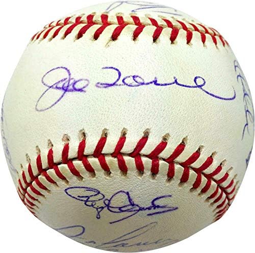 2000 йорк Янкис Подписаха Бейзболен топката OML С Автограф Джетера Щайнер - Бейзболни топки С Автографи