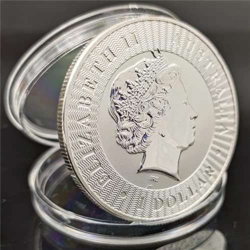 Австралийски Кенгуру Позлатена Сребърна Монета Събиране на Възпоменателни монети на Кралица Британската общност Декорация