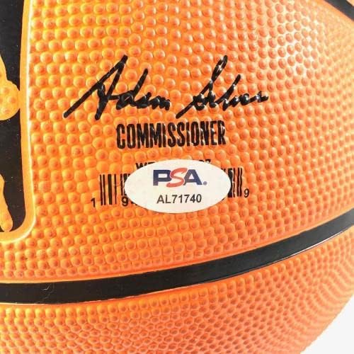 Виктор Вембаньяма подписа Баскетболен договор PSA/DNA Boulogne-Леваллуи Метрополитанс 92 - Баскетболни топки с автографи