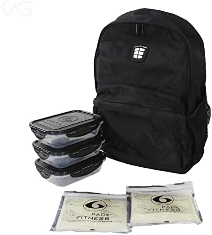 Чанта за приготвяне на обяди е мотивиращ фактор Daypack с 3 контейнери за Еднократна употреба, които не съдържат бисфенол