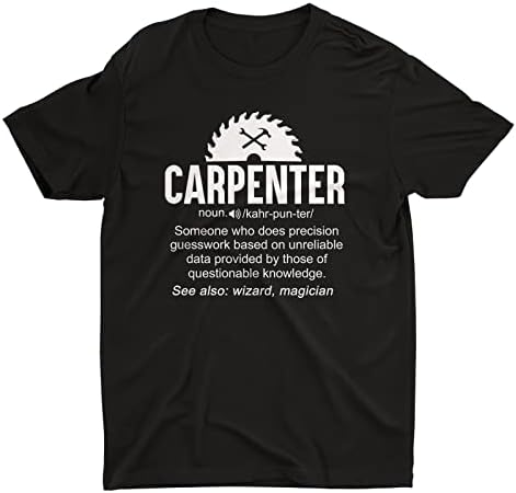 Забавна тениска Carpenter унисекс, подаръци за приятели, тениска Carpenter унисекс модел