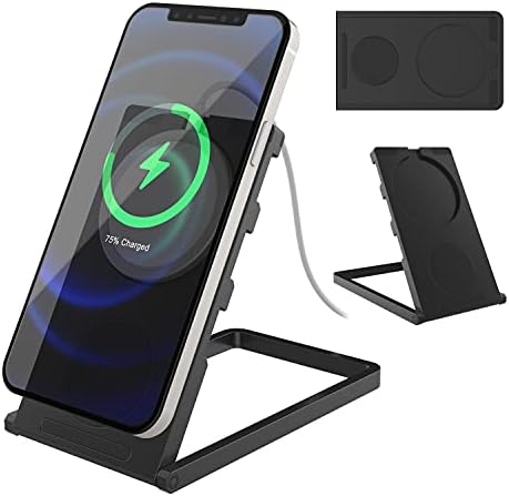 Универсална Безжична Магнитна настолна поставка за зарядното устройство PunkCase за телефони, таблети и електронни книги