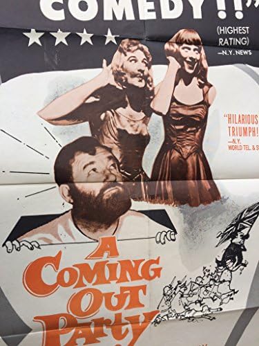 Парти на изход, оригинален плакат на филма за геях 1961 г., Джеймс Робъртсън Джастис