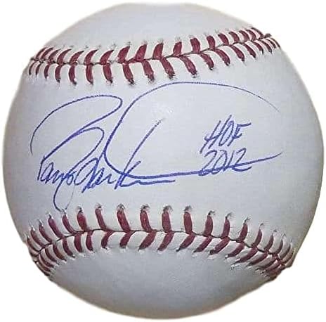 Бейзболен клуб OML Cincinnati Maya HOF с автограф на Бари Ларкина 2012 JSA 12070 - Бейзболни топки с Автографи