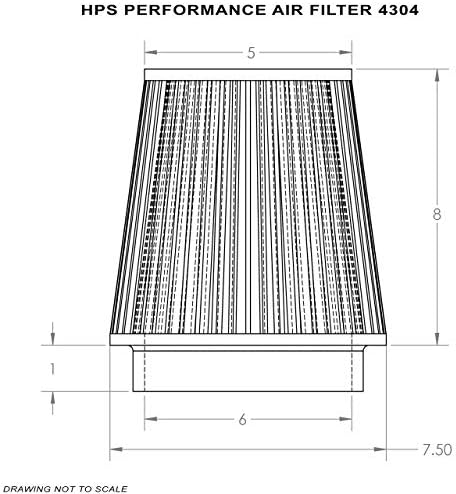Въздушен филтър ВЕЦ Performance 6ID, Дължина на елемент 6, с Обща дължина 9