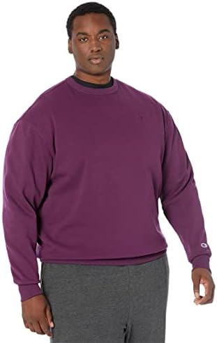 Мъжки hoody Champion's Powerblend Crewneck Sweatshirt, най-Добрите мъжки блузи Crew (обл. или Big & Tall)