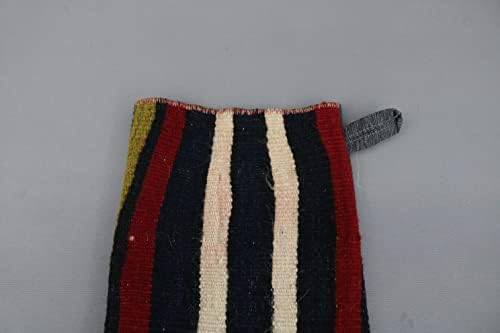 Коледен Отглеждане подарък за възглавница SARIKAYA, Отглеждане ръчно изработени Шарени Коледни Чорапи, Чорапи Kilim,