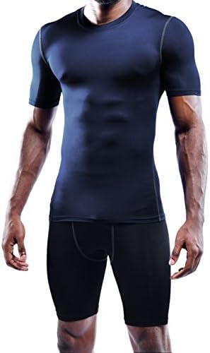 Мъжки спортни Компресиране Тренировочная Риза NELEUS с Базовия слой от 3 опаковки