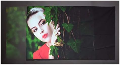 Екран за проектор с висока яркост LMMDDP 60 100 120 инча 16:9 от светоотражающей тъкан Плат екран за проекция (Размер: