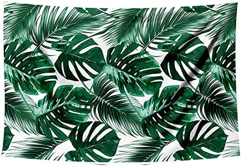 HUAYI 6x8ft Тропически Джунгли, Тъмно Зелен Фон от Палмови листа за Снимки, Украса на Сватбени партита, Снимка на Новородено,