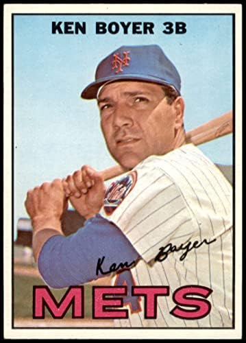 1967 Topps 105 Кен Бойер Ню Йорк Метс (Бейзболна картичка), БИВШ+ Метс