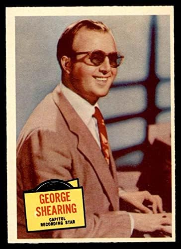 1957 Topps # 31 Джордж Ширинг (пощенска Картичка), БИВШ