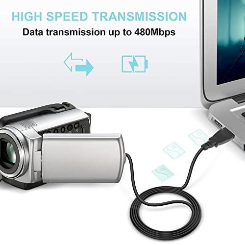 SLLEA USB Кабел, Кабел за Sony Handycam DCR-SR40/E HDR-CX110/E DCR-SR200/E DCR-DVD803 DCR-DVD602 DCR-DVD608