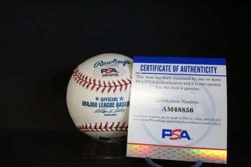 Джими Pearsall Подписа Бейзболен Автограф Auto PSA/DNA AM48856 - Бейзболни топки с Автографи